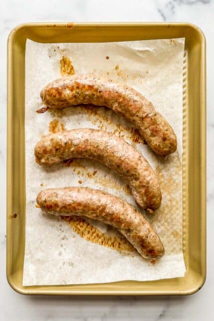 Baked Italian Sausage Recipe - This Healthy Table