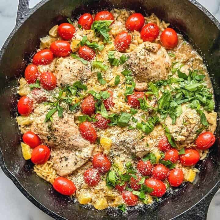30 Minute Dinner Ideas - Chicken and Orzo