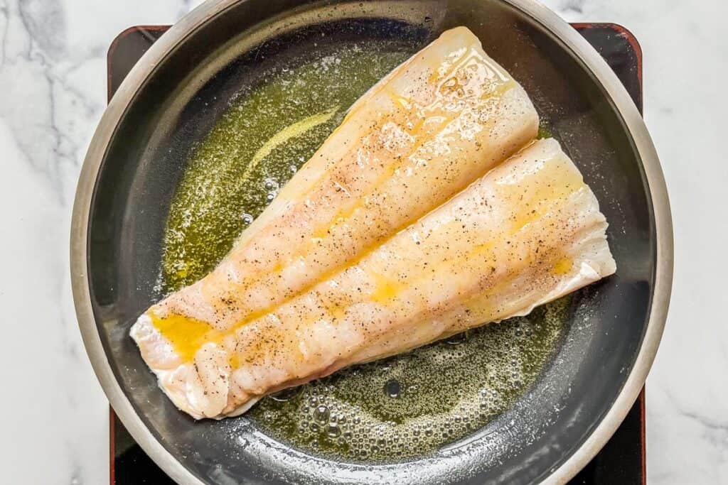 PanSeared Halibut with Capers and Dill This Healthy Table