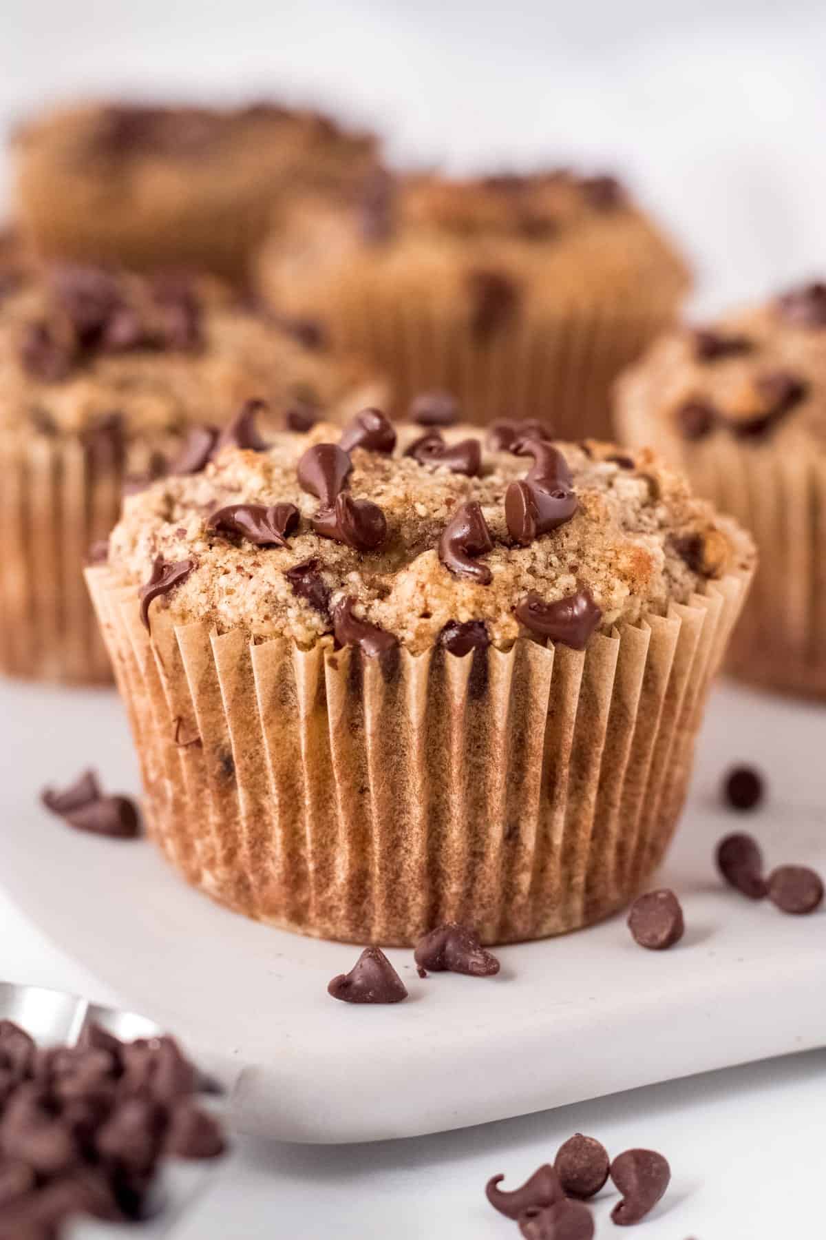 Almond flour banana muffins.