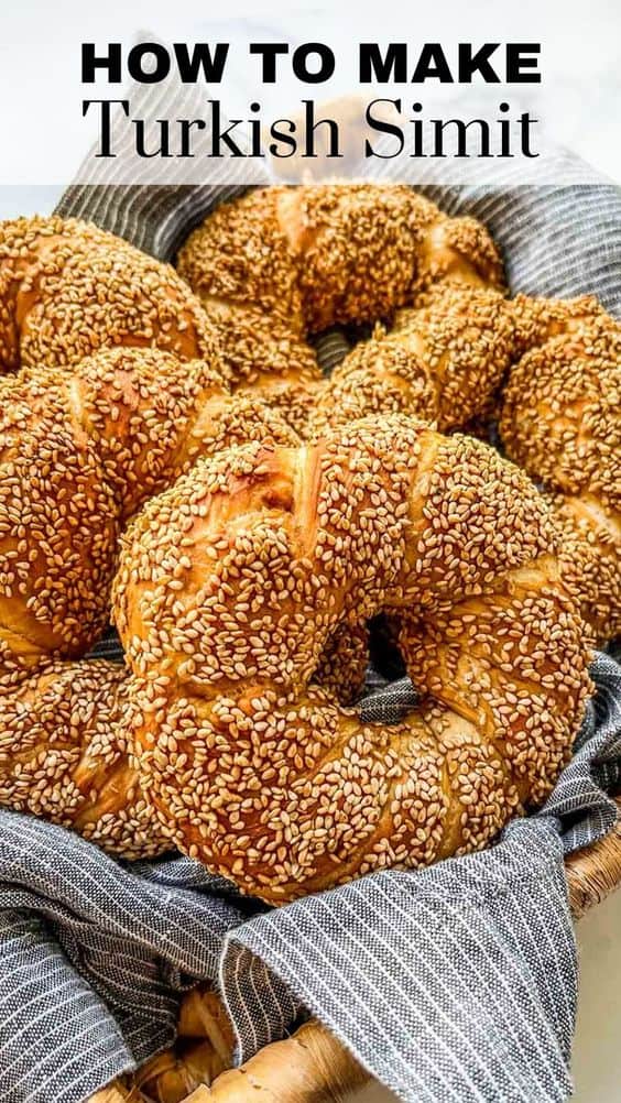 Turkish Simit Recipe - This Healthy Table