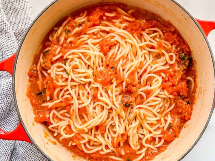 How to Make Pasta Sauce from Fresh Tomatoes - This Healthy Table