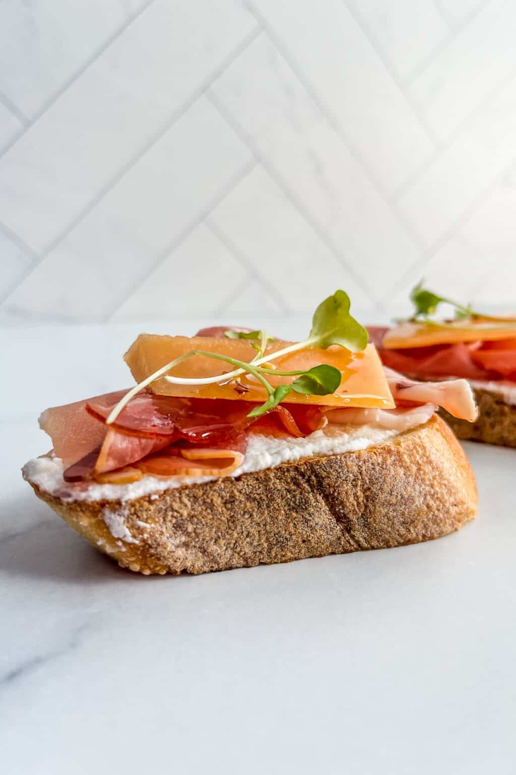 Prosciutto Ricotta Crostini This Healthy Table