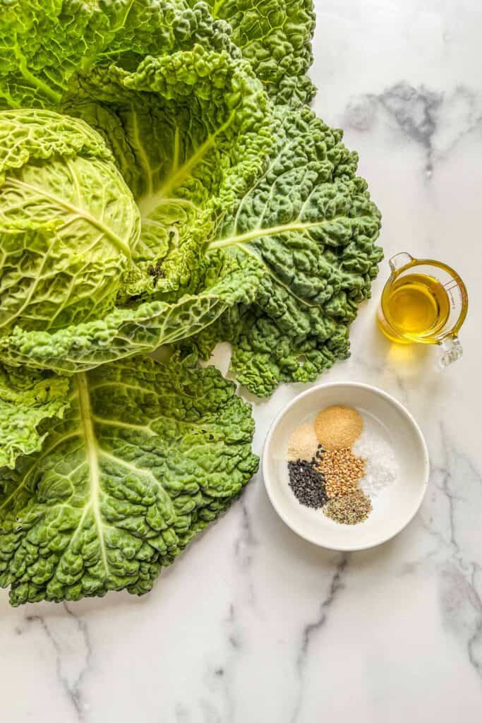 Savoy Cabbage Chips This Healthy Table