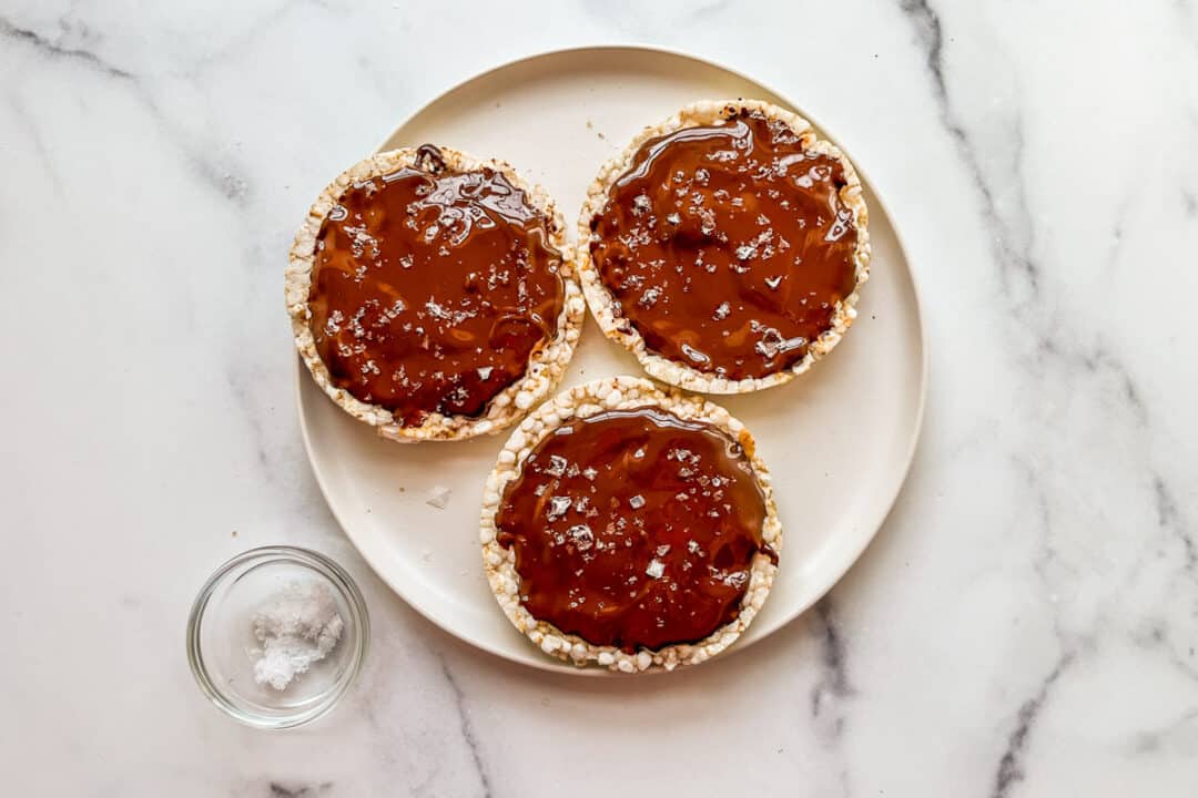 Peanut Butter Cup Rice Cake This Healthy Table