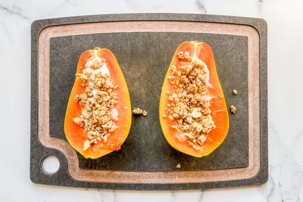 Papaya Yogurt Bowl This Healthy Table