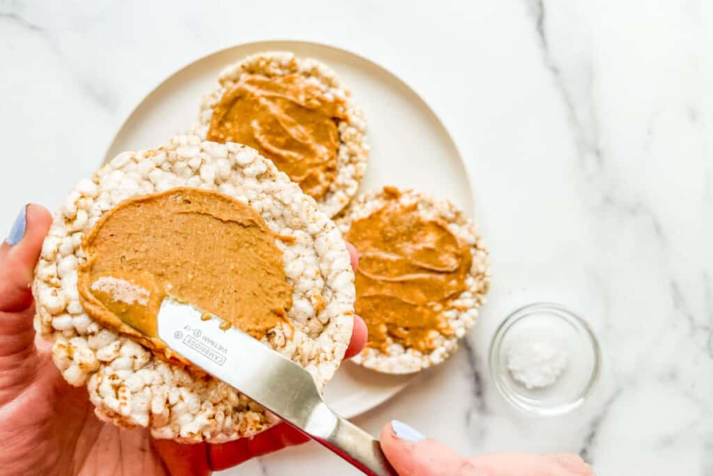 Peanut Butter Cup Rice Cake This Healthy Table