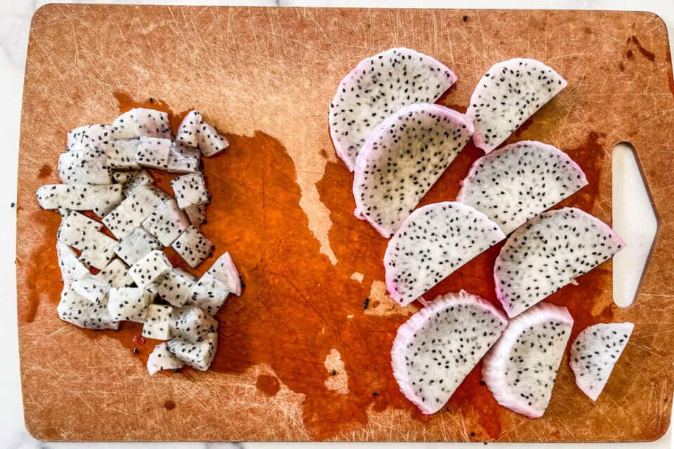 How to Cut a Dragon Fruit This Healthy Table