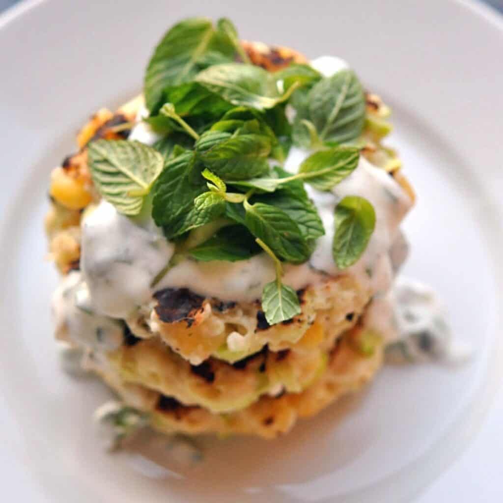 Corn and Leek Fritters Recipe This Healthy Table