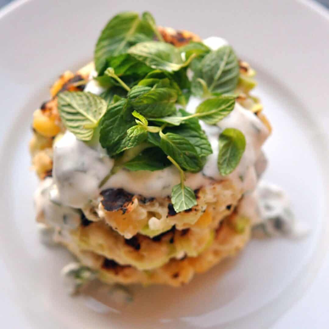 Corn and Leek Fritters Recipe This Healthy Table