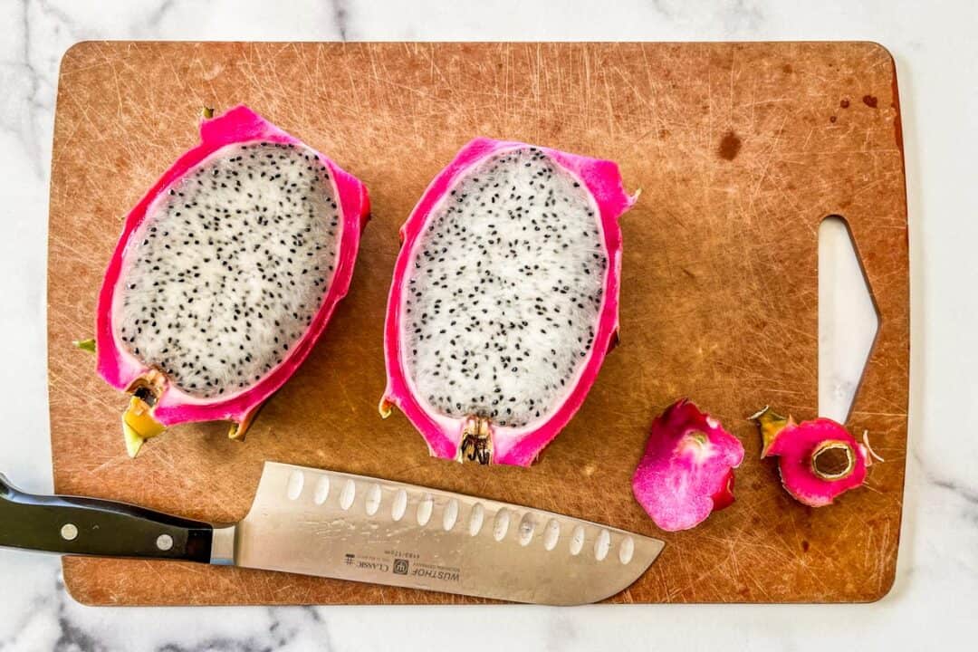 How to Cut a Dragon Fruit This Healthy Table