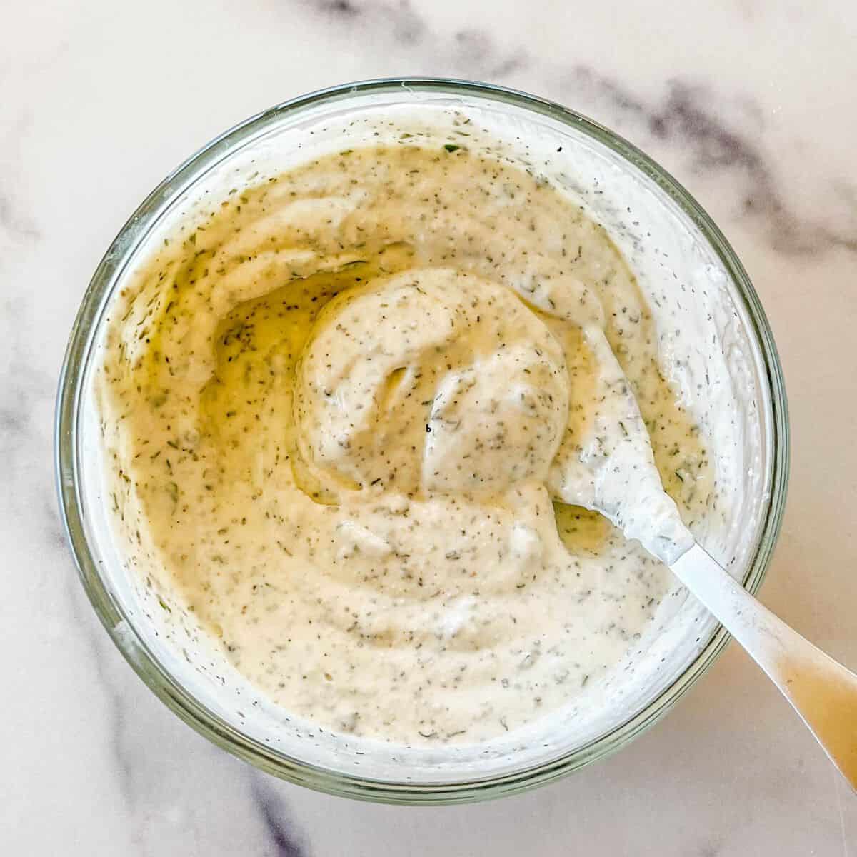 healthy homemade ranch dressing Protein and Dip Recipe Healthy Ranch Dressing - This