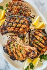 Juicy Grilled Pork Chops Recipe - This Healthy Table