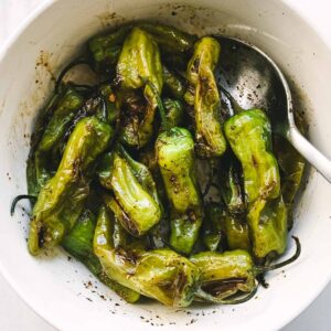 Blistered Shishito Peppers - This Healthy Table