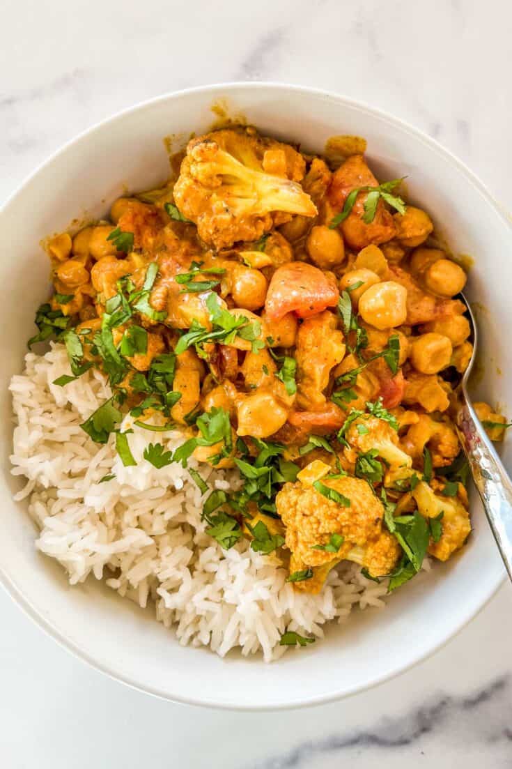 Cauliflower Chickpea Curry This Healthy Table