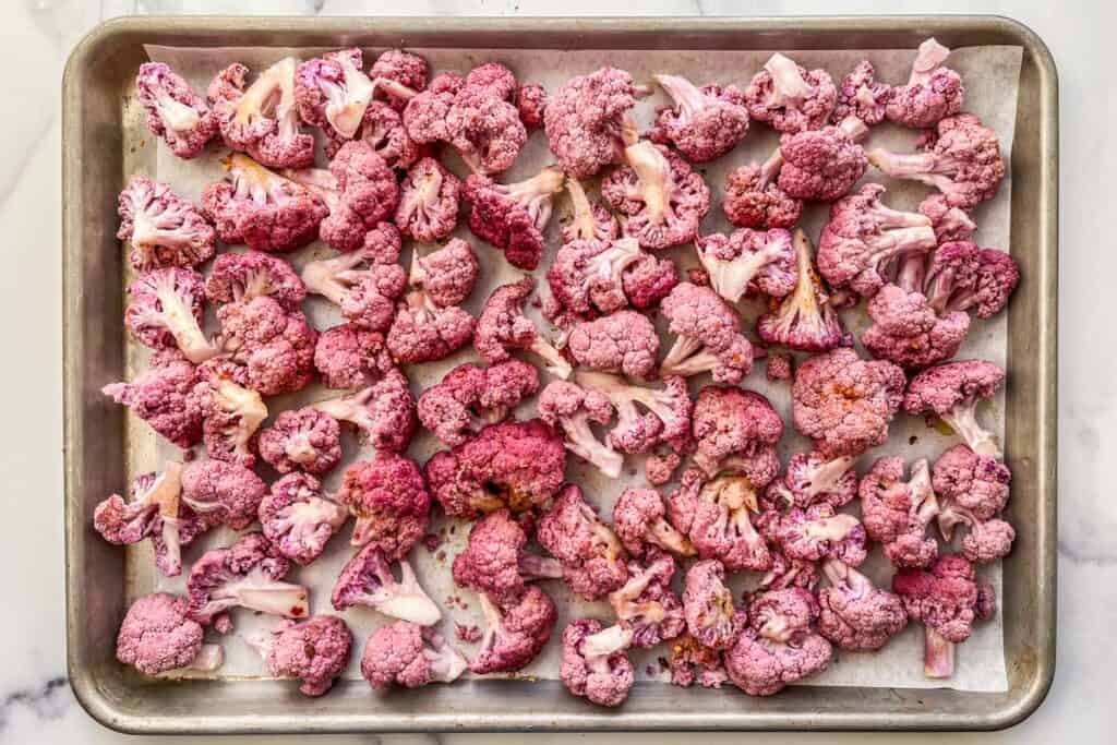 Roasted Purple Cauliflower This Healthy Table