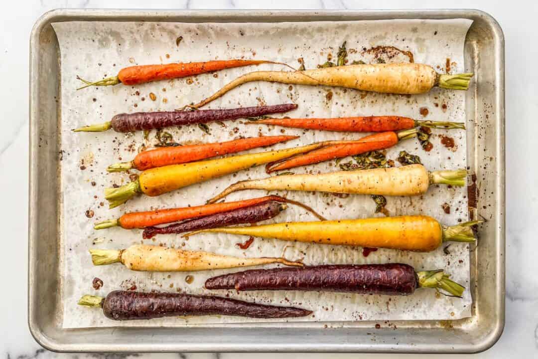 Roasted Rainbow Carrots This Healthy Table