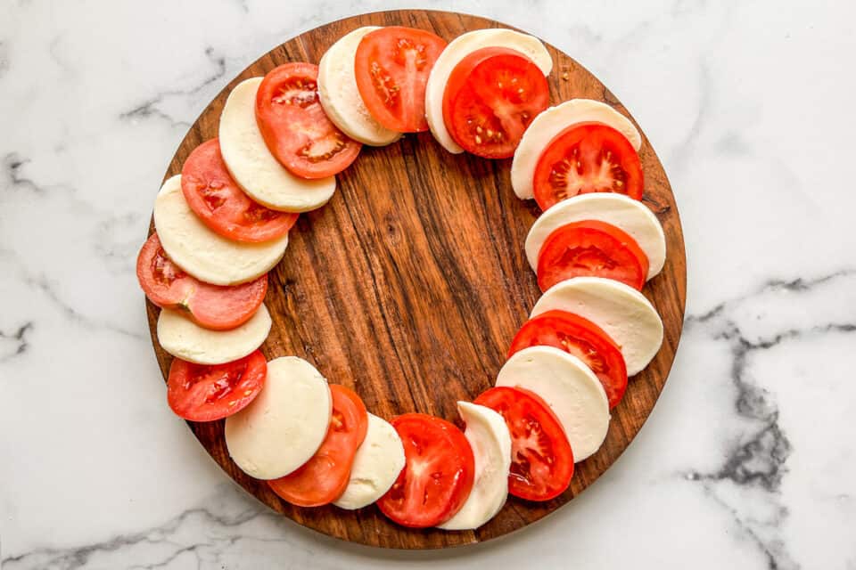 Caprese Wreath This Healthy Table