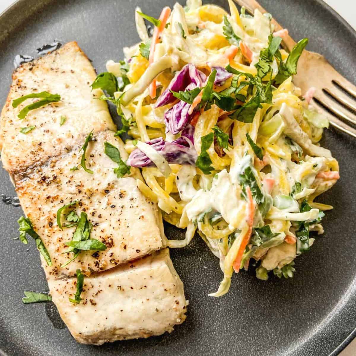 Barramundi With Mango Slaw This Healthy Table