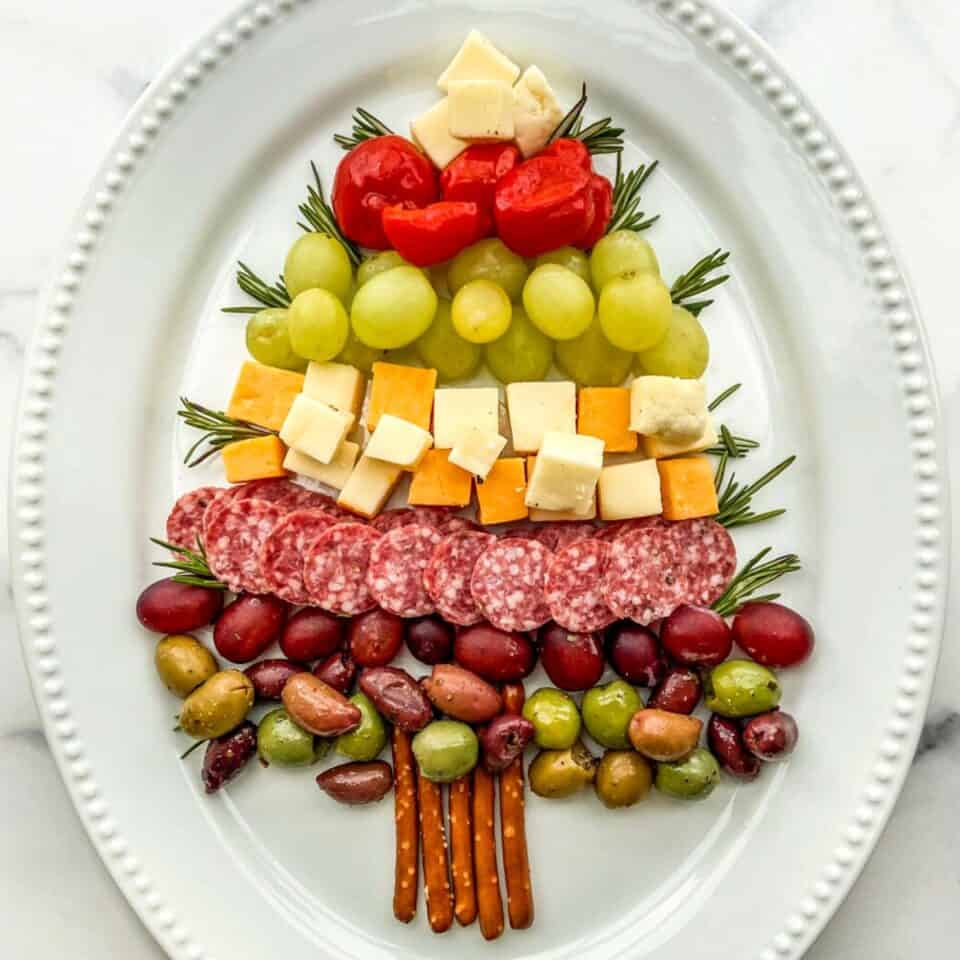 Christmas Tree Appetizer - This Healthy Table