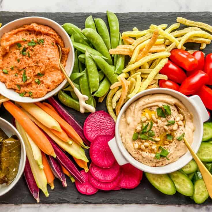 How to Make a Hummus Board This Healthy Table