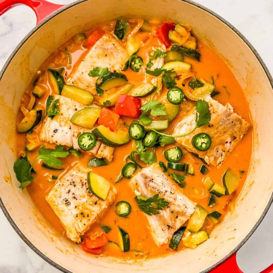 Thai Fish Curry - This Healthy Table