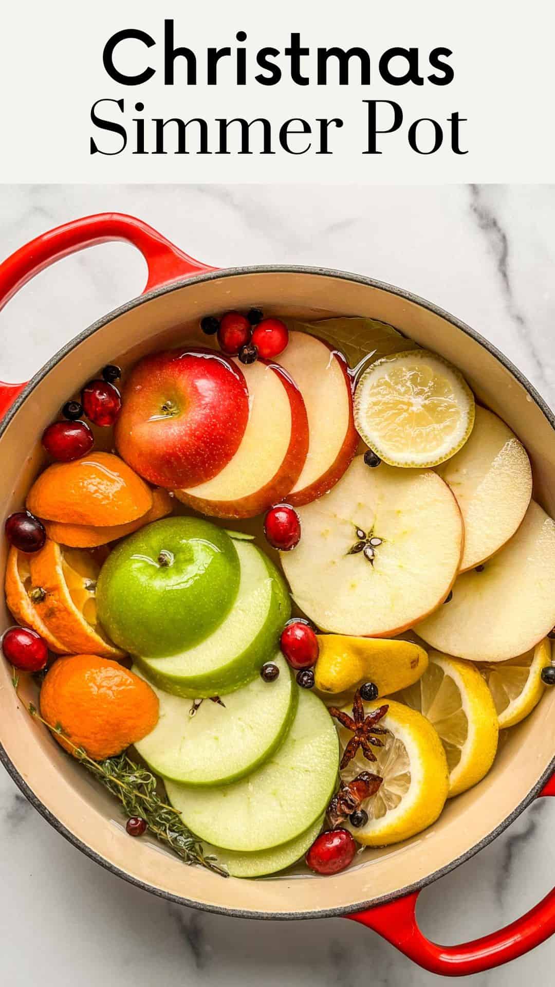 Christmas Simmer Pot Recipe - This Healthy Table