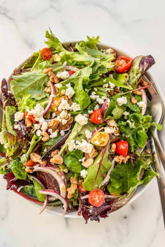 Spring Mix Salad - This Healthy Table