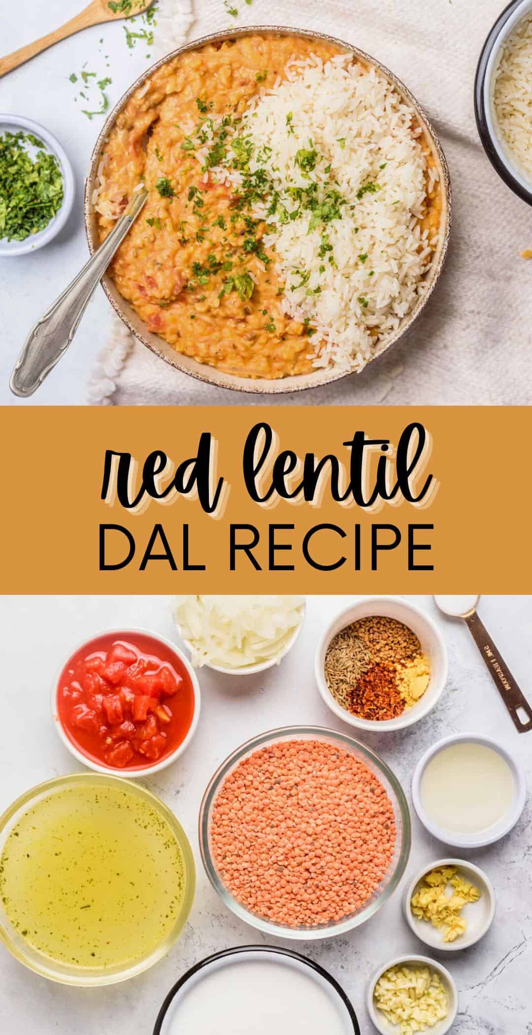 Red Lentil Dal - This Healthy Table