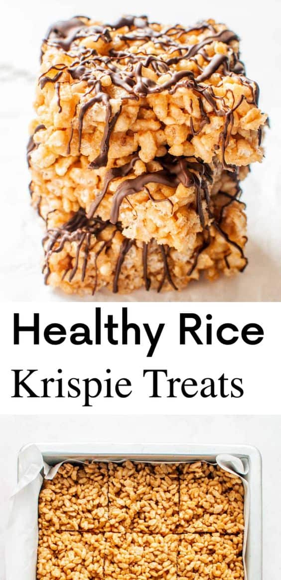 Healthy Rice Krispie Treats - This Healthy Table