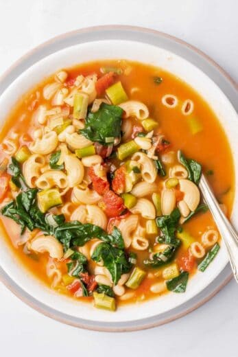 Spring Minestrone Soup Recipe - This Healthy Table