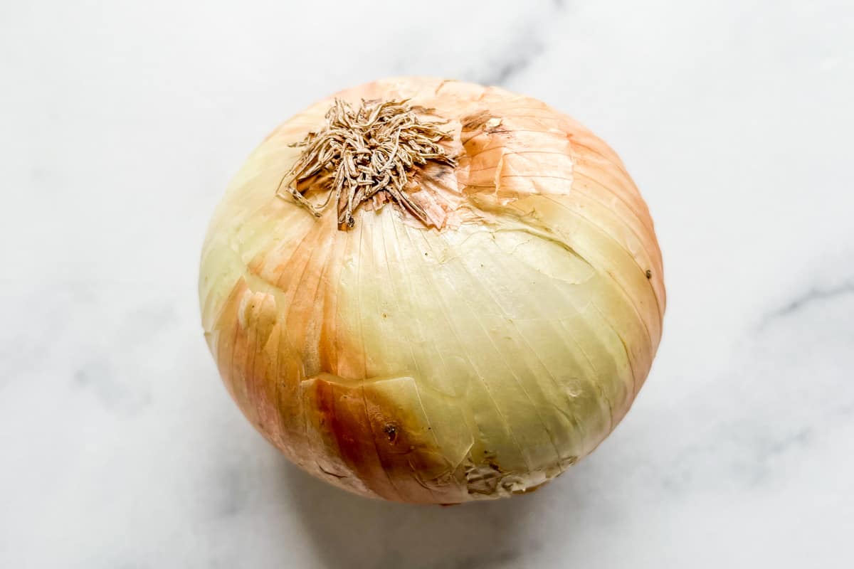 A sweet onion.