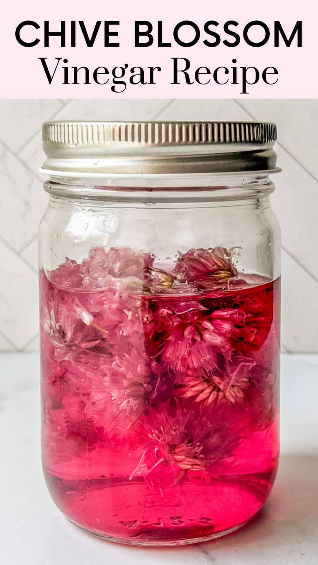 How to Make Chive Blossom Vinegar This Healthy Table