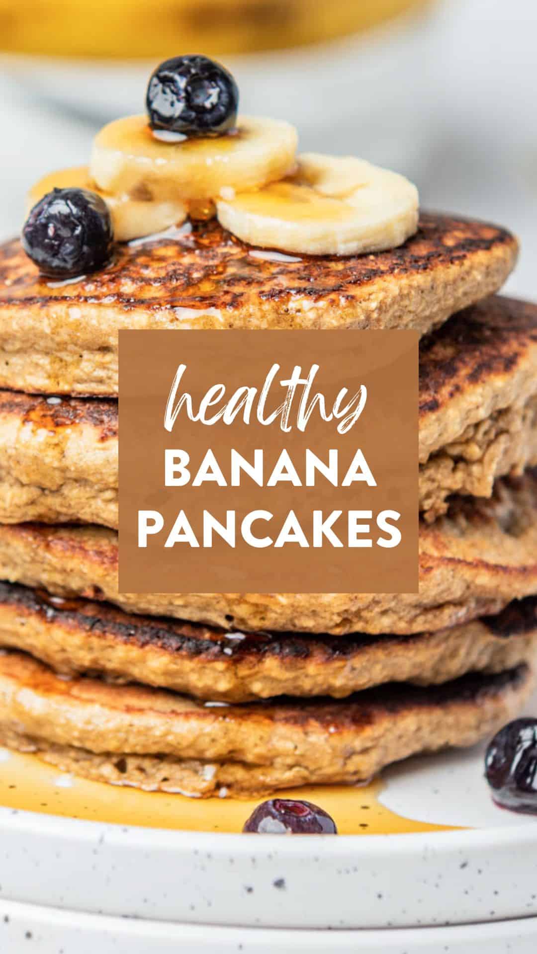 Banana Oat Pancakes - This Healthy Table