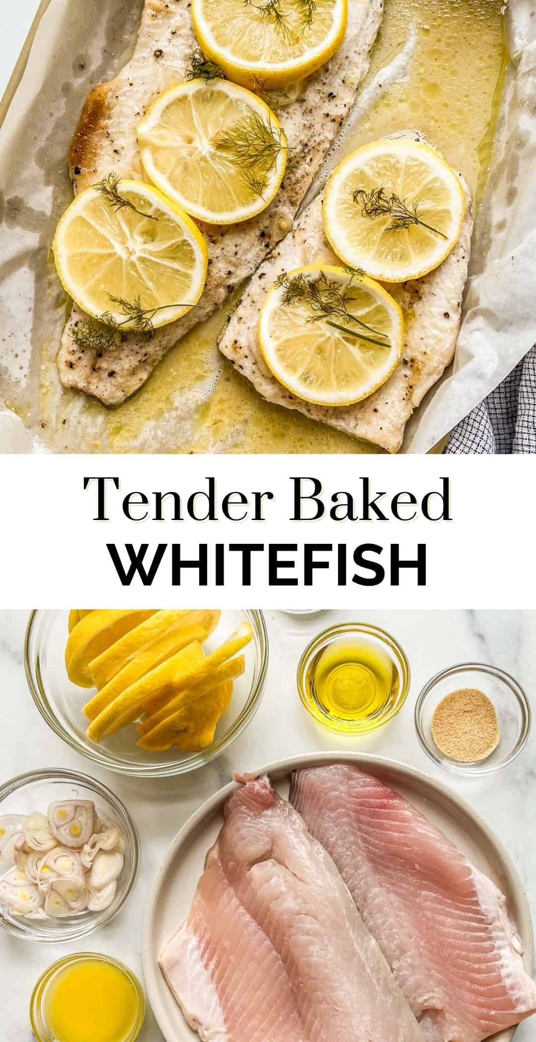 Baked Whitefish - This Healthy Table