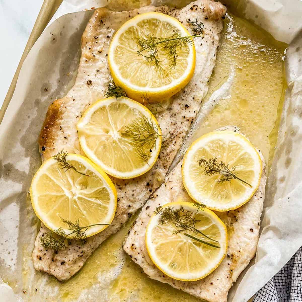 Baked Whitefish - This Healthy Table
