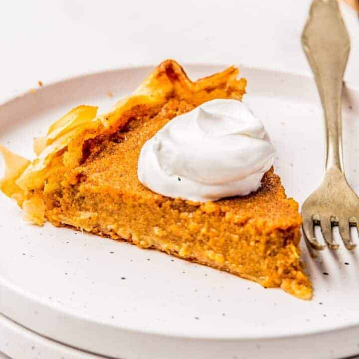 Healthier Sweet Potato Pie