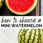 Tips for choosing a mini watermelon pin graphic.