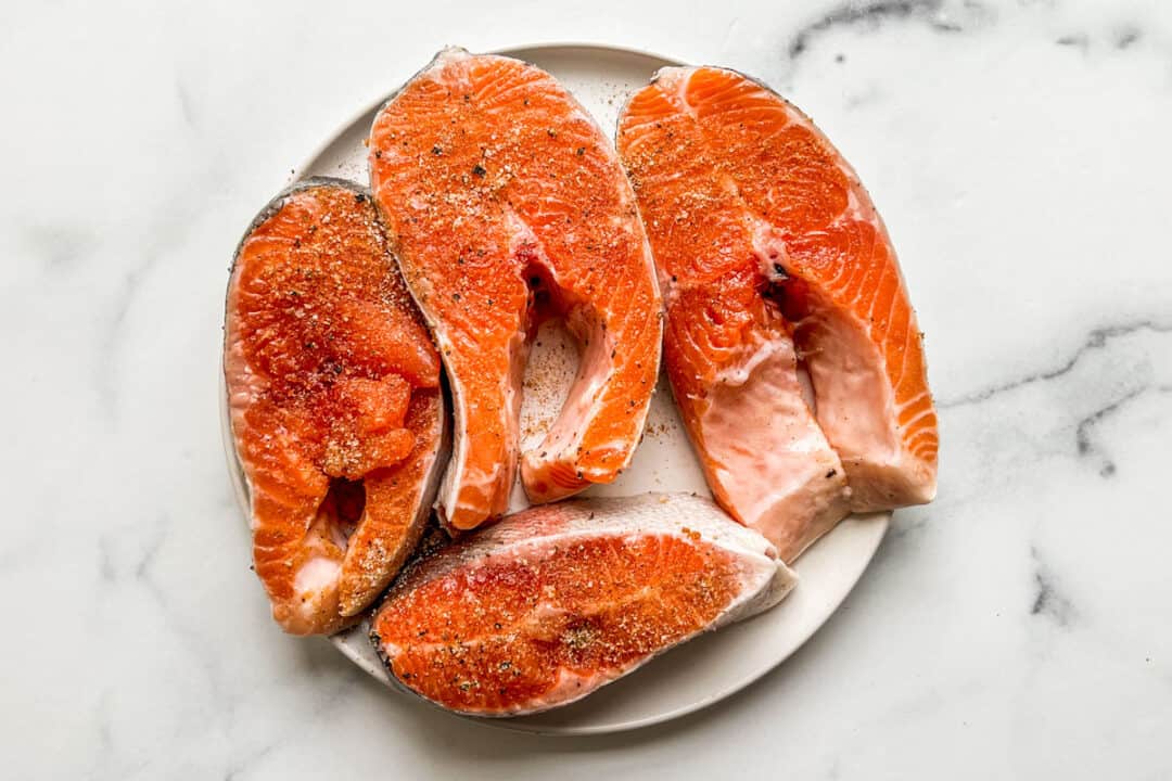 How to cook salmon steaks this healthy table