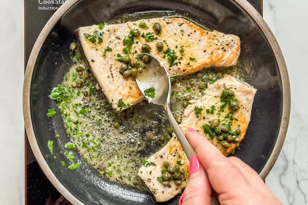 Pan Seared Swordfish Steak This Healthy Table