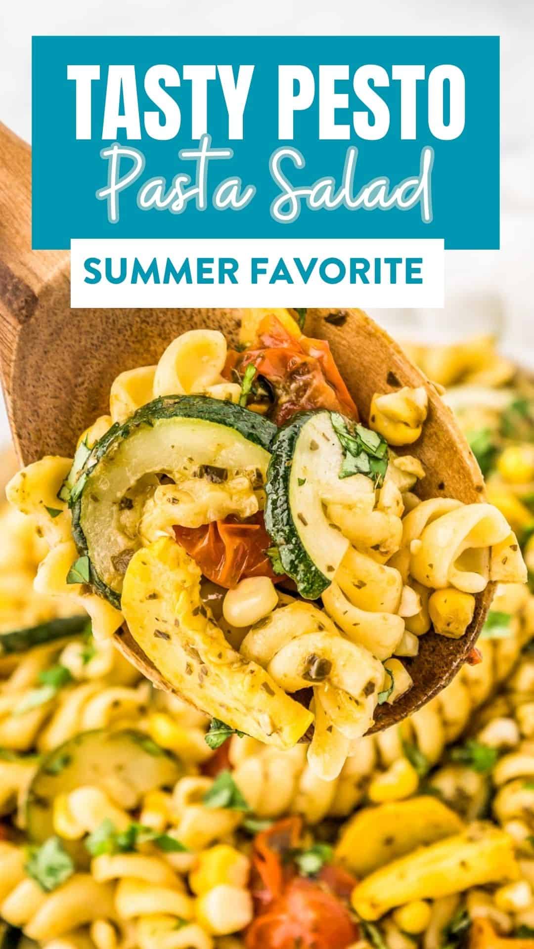 Pesto Pasta Salad Recipe - This Healthy Table