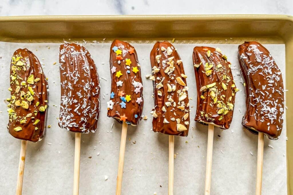 Chocolate Dipped Bananas This Healthy Table