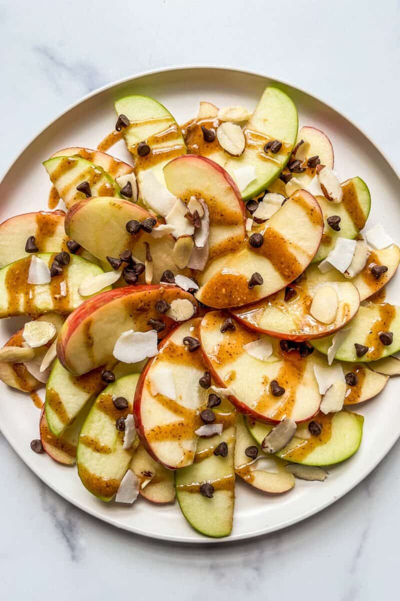 Apple Nachos - This Healthy Table
