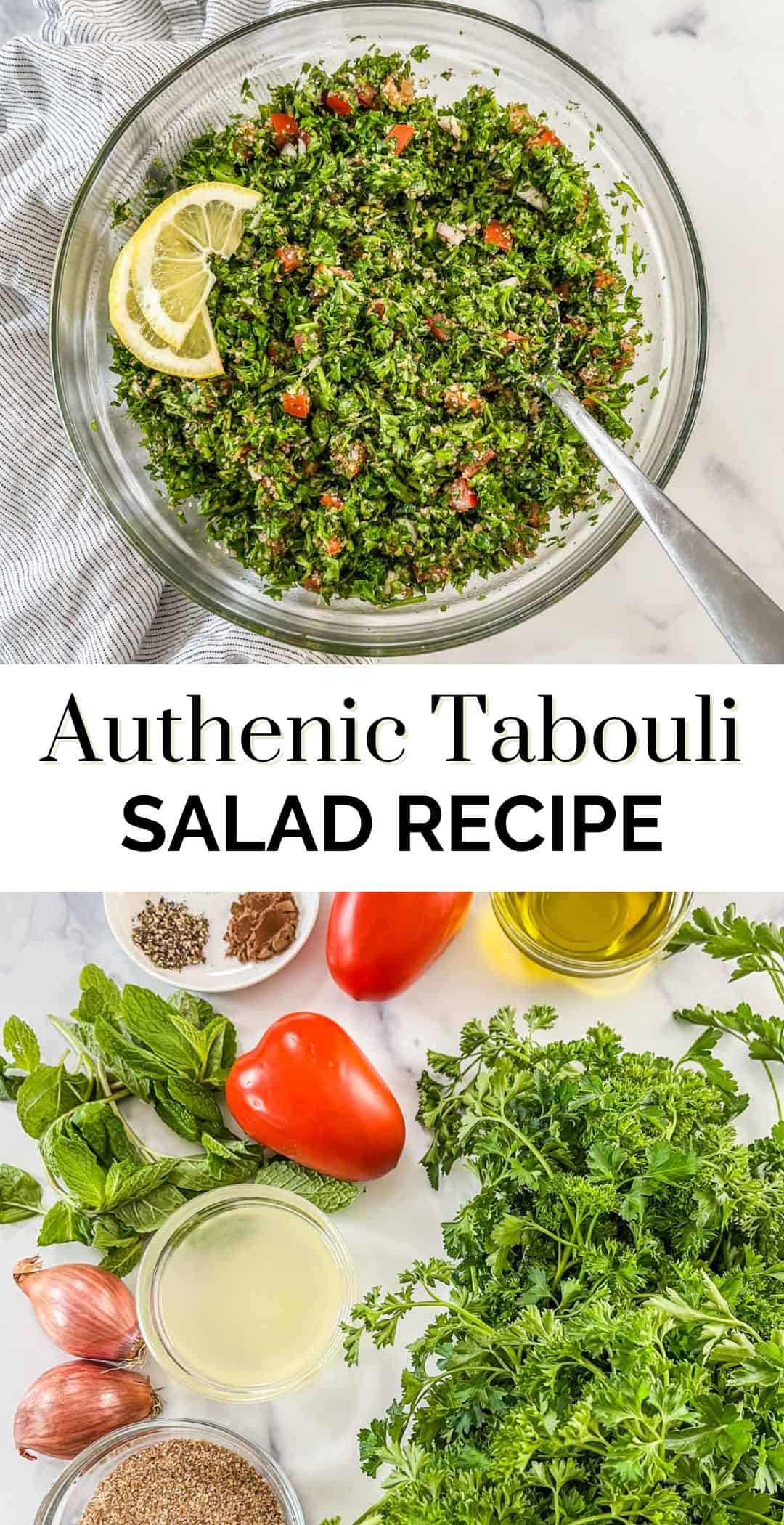 Authentic Tabouli Recipe (Tabbouleh Salad) - This Healthy Table