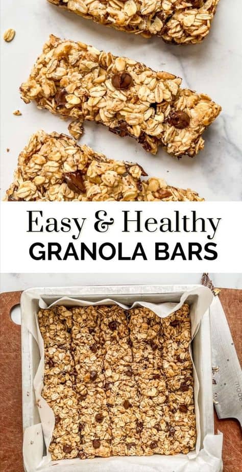 Healthy Granola Bars Recipe - This Healthy Table