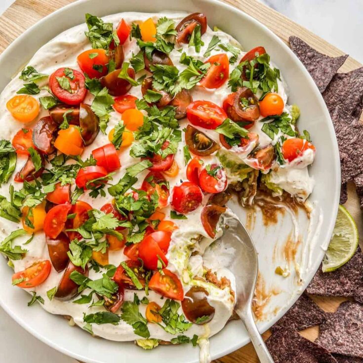 Healthy 7 Layer Dip