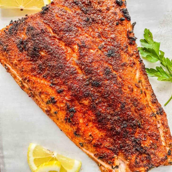 Easy Broiled Salmon Recipe - This Healthy Table