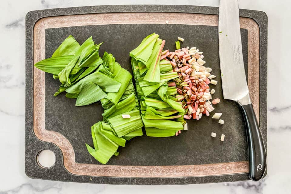 Spring Ramp Pasta Springtime Ramp Pasta Recipe - This Healthy Table