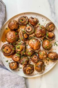Delicious Grilled Mushrooms Recipe - This Healthy Table