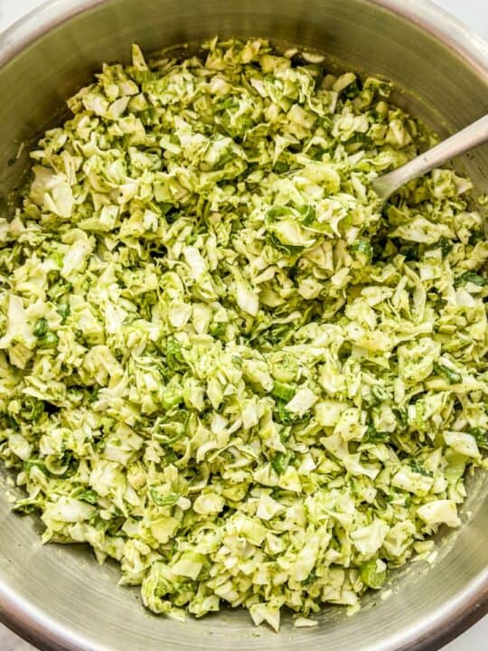 Green Goddess Cabbage Salad